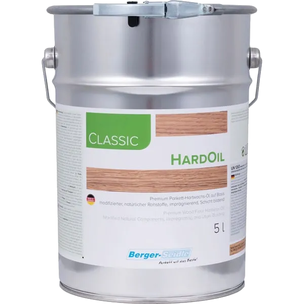 Масло с твердым воском «Berger Classic Hard Oil Extra» 5л
