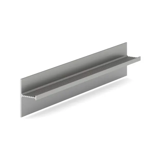Плинтус алюминиевый теневой Laconistiq Reverse 2.0 без покрытия 35-100-300 3000×39,3×16