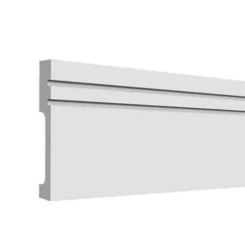 Плинтус под покраску Decor-Dizayn Modern DD717 2000×80×13