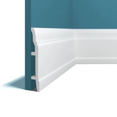 Плинтус под покраску Перфект Плюс P63 2000×150×22