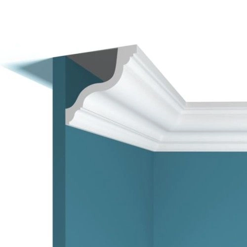 Потолочный плинтус под покраску Перфект Плюс P30 2000×85×78