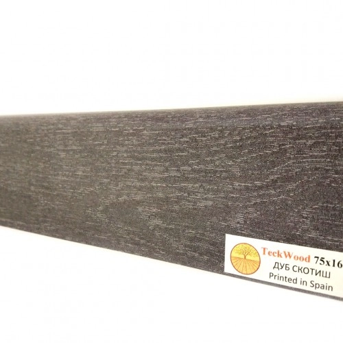 Плинтус МДФ ламинированный TeckWood Дуб Скотиш 2150×75×16