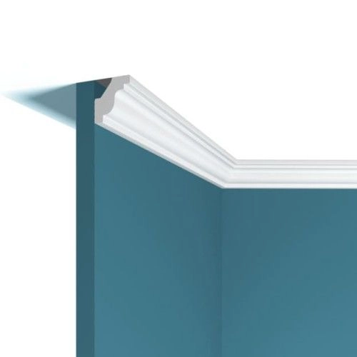 Потолочный плинтус под покраску Перфект Плюс P51 2000×31×34