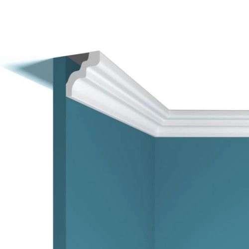 Потолочный плинтус под покраску Перфект Плюс P39 2000×42×46