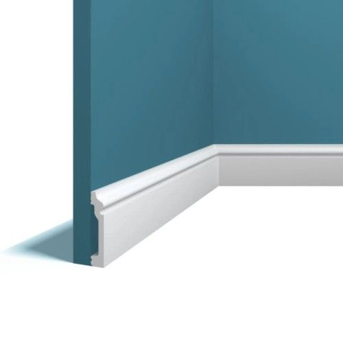 Плинтус под покраску Перфект Плюс P156 2000×60×12