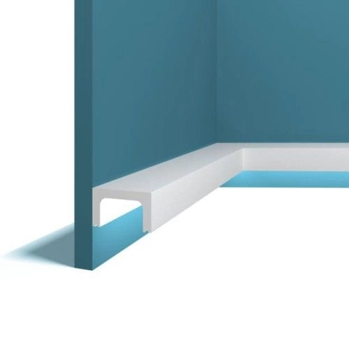 Молдинг под покраску Перфект Плюс P86 с подсветкой 2000×51×30