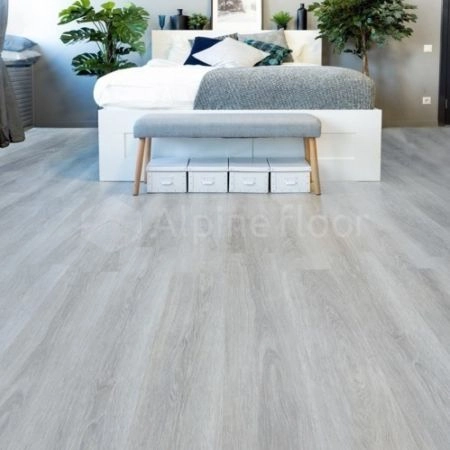 Кварц виниловое покрытие Alpine Floor Easy Line  Дуб Туманный ECO 3-26 1219,2×184,15×3