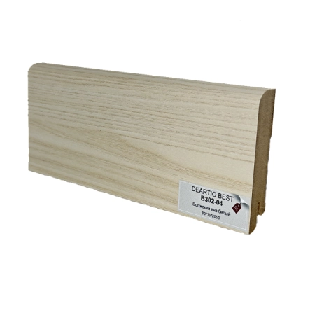 Плинтус DeARTIO B302-04 волжский вяз белый Deartio Best