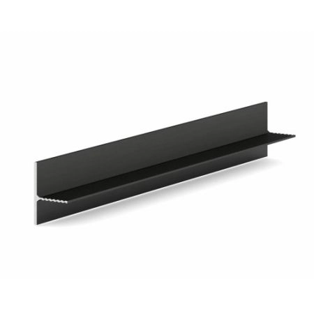 Плинтус алюминиевый теневой Laconistiq Reverse 36 Черный 34-11-300 3000×36×16