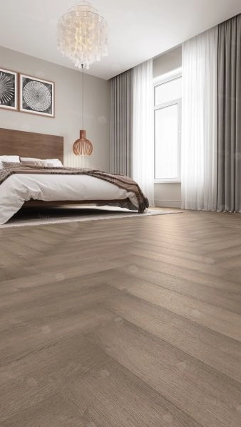 Кварц виниловое покрытие Alpine Floor Parquet Light Дуб Насыщенный ECO 13-7 венгерская елка 600×125×4