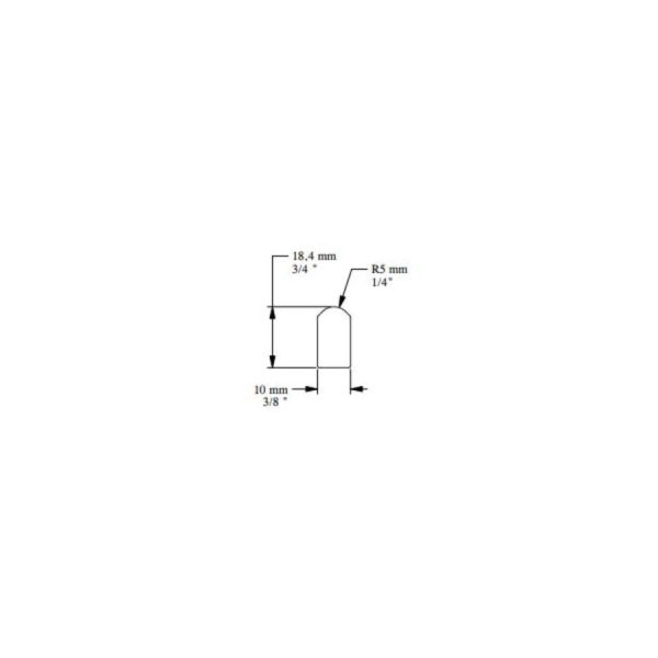 Молдинг ORAC Гибкий PX209F 10x19x2000