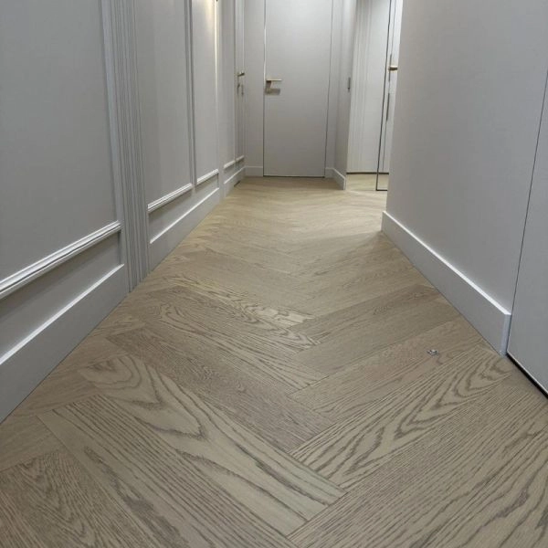 Композитная паркетная доска Quartz Parquet Елка Дуб шампань 33-414 венгерская елка 635×127×5