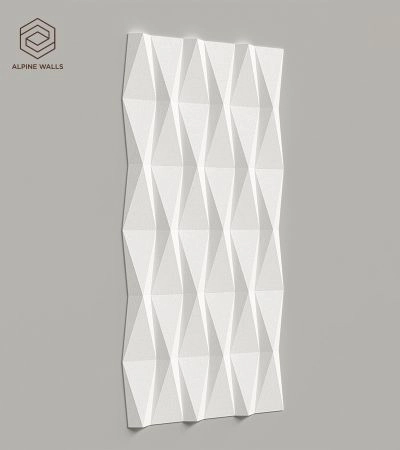 Стеновая панель под покраску Alpine Walls Geometrium  ECOGR0208W  1200*600*25