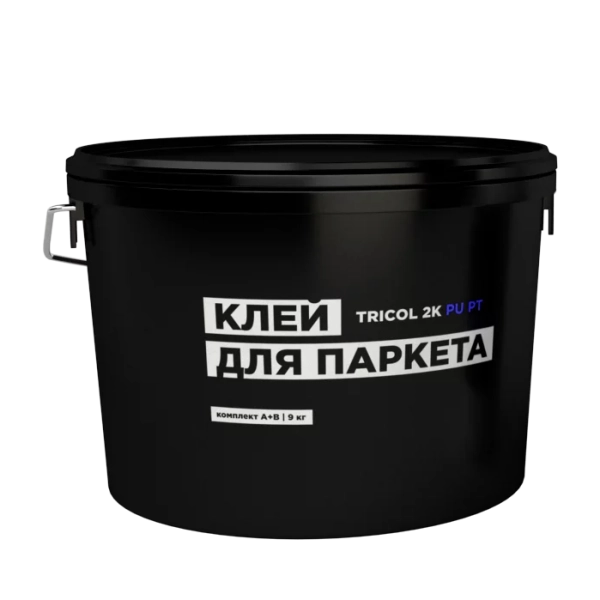 Паркетная химия Tricol Tricol Клей 2K PU PT двухкомпонентный полиуретановый 9кг