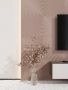 Стеновая квадратная панель Круги МДФ Ликорн Лиловый 500х500х8 (4 шт.)