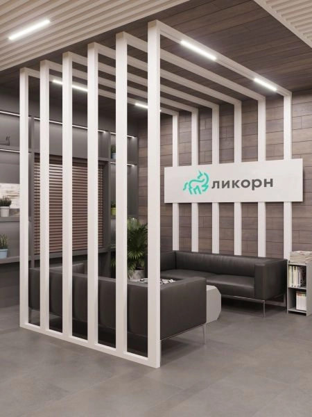 Ликорн Стеновая панель Брус декоративный белый матовый  40х70х2800мм