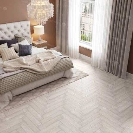 Кварц виниловое покрытие Alpine Floor Parquet LVT Клеевая Parquet LVT Голубой Лес ЕСО 16-9 венгерская елка 590×118×2,5