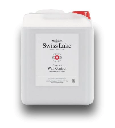 Краска Swiss Lake Swiss Lake Грунтовка Primer 1:3 Wall Control акриловая