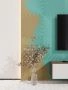 Стеновая квадратная панель Круги МДФ Ликорн Под покраску  500х500х8 (4 шт.)
