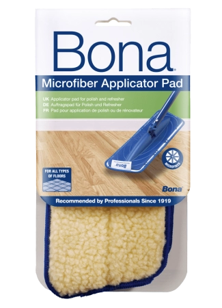 Паркетная химия Bona Средства по уходу Насадка (Пад) Bona Applicator Pad для швабры из микрофибры