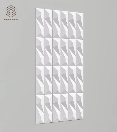 Стеновая панель под покраску Alpine Walls Geometrium  ECOGR0206W  1200*600*25