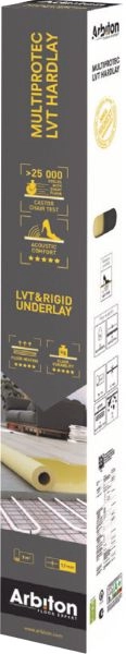 Сопутствующие товары Подложка Под LVT и SPC покрытие Подложка Под LVT и SPC покрытие Multiprotec LVT Hardlay 1,1мм