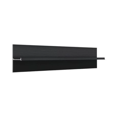 Плинтус алюминиевый теневой Laconistiq Regular Черный 31-11-300 3000×45×15