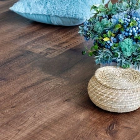 Кварц виниловое покрытие Alpine Floor Real Wood Дуб Мокка ECO 2-2 1220×183×6