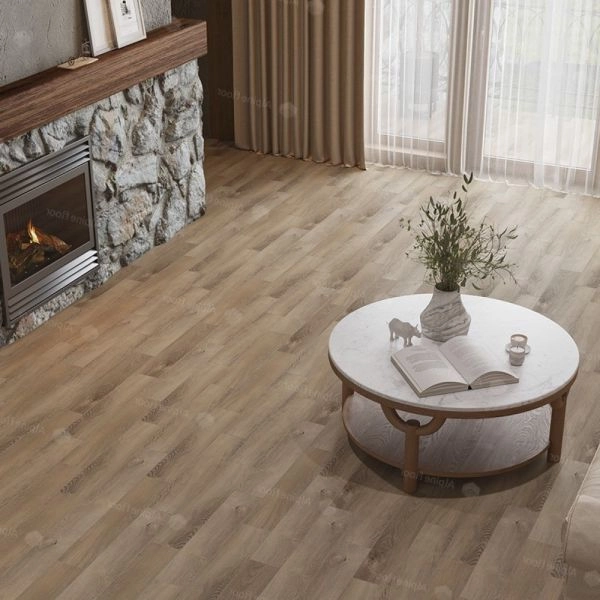 Кварц виниловое покрытие Alpine Floor Parquet LVT Клеевая Parquet LVT Дуб Синистра ЕСО 16-17 венгерская елка 590×118×2,5