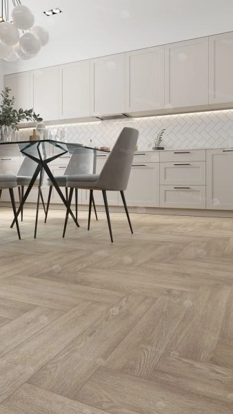 Кварц виниловое покрытие Alpine Floor Parquet Light Дуб Ваниль Селект ECO 13-3 венгерская елка 600×125×4