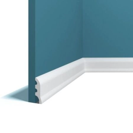 Плинтус под покраску Перфект Плюс P18 2000×54×16