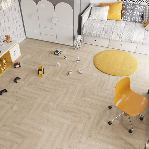 Кварц виниловое покрытие Alpine Floor Parquet LVT Клеевая Parquet LVT Дуб Медия ЕСО 16-20 венгерская елка 590×118×2,5