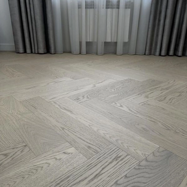 Композитная паркетная доска Quartz Parquet Елка Дуб шампань 33-414 венгерская елка 635×127×5