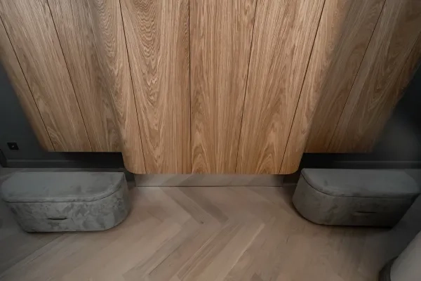 Композитная паркетная доска Quartz Parquet Елка Дуб испанский 33-404 венгерская елка 635×127×5