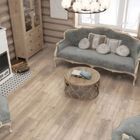 Кварц виниловое покрытие Alpine Floor Real Wood Дуб Натуральный ECO 2-5 1220×183×6