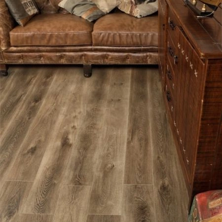 Кварц виниловое покрытие Alpine Floor Premium XL Дуб Коричневый ECO 7-9 1524×180×8