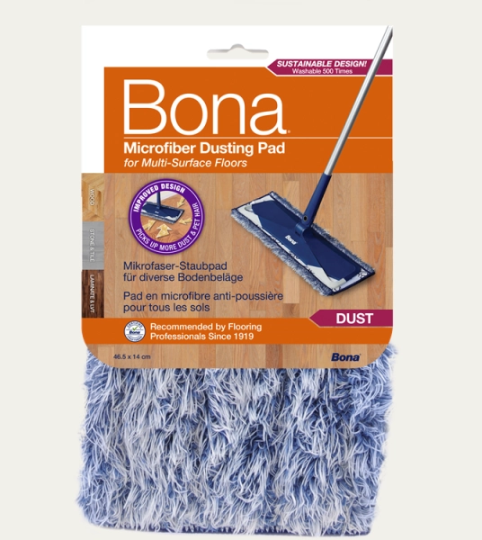 Паркетная химия Bona Средства по уходу Насадка (Пад) Bona Dusting Pad для швабры из микрофибры