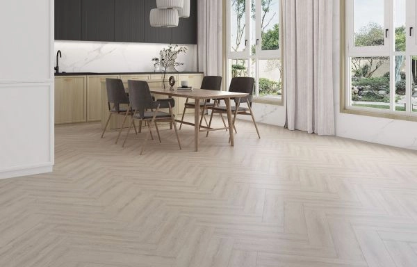 Кварц виниловое покрытие Stone Floor MSPC Елочка Дуб Брукфилд DCH2-8 MР