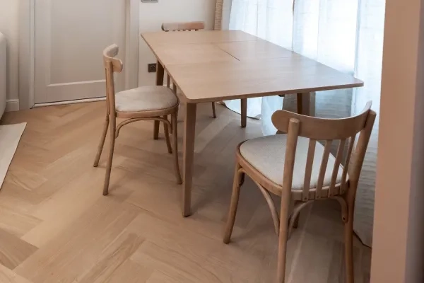 Композитная паркетная доска Quartz Parquet Елка Дуб испанский 33-404 венгерская елка 635×127×5