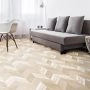 Пробковые полы Corkstyle Chevron Пробковые полы Corkstyle Chevron Creme 1235×305×10