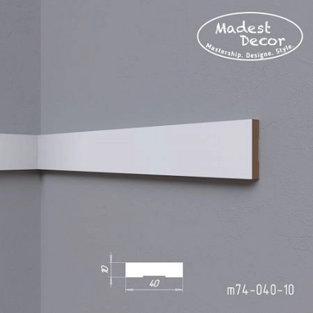 Лепнина Молдинги Madest Decor Молдинг Madest Decor m74-040-10 под покраску