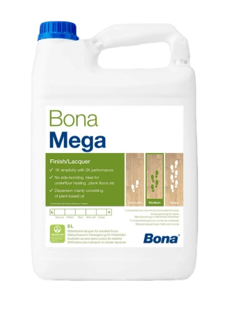 Паркетная химия Bona Лак Bona Mega One  5 л