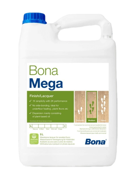 Паркетная химия Bona Лак Bona Mega One  5 л