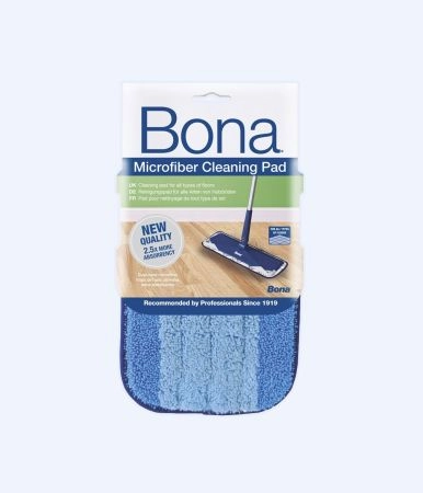 Паркетная химия Bona Средства по уходу Насадка (Пад) Bona Cleaning Pad для швабры из микрофибры