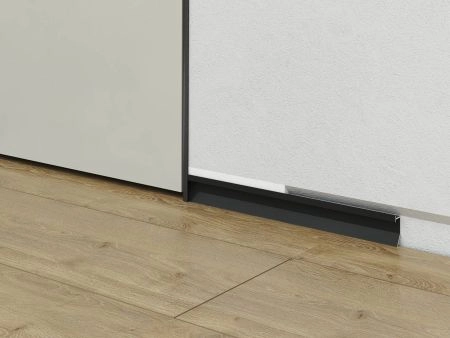 Плинтус Laconistiq Теневой плинтус NOVEL Regular черный муар 13x38x3000