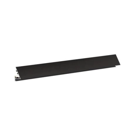 Микроплинтус алюминиевый с подсветкой Laconistiq Light Черный 18-11-245 2450×25×16
