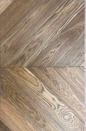 Инженерная доска Инженерная доска HM Flooring Дуб Smoked  Французская елка обработка Копчение