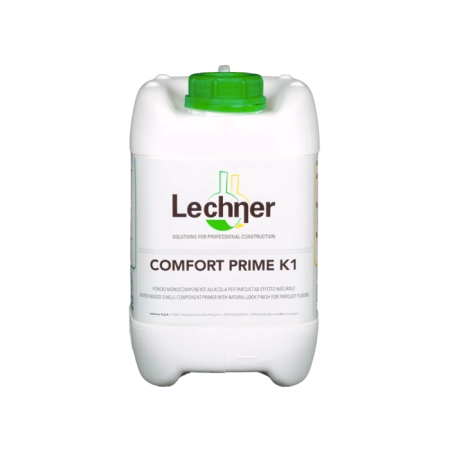 Паркетная химия Lechner Лак Lechner COMFORT PRIME K1 Быстросохнущая 1K водная грунтовка