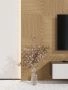 Стеновая квадратная панель Круги МДФ Ликорн Орех светлый  500x500x8 (4 шт.)