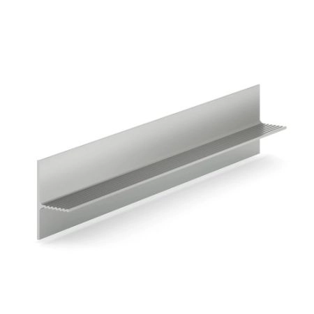 Плинтус алюминиевый теневой Laconistiq Reverse 36 34-100-300 без покрытия 3000×36×16